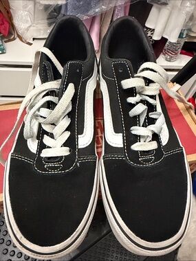 Vans Black and White Old Skool Sneakers